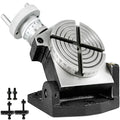 Rotary Table 4 INCH/100 MM Horizontal Vertical Rotary Table 4-Slot Rotary Table for Milling Machine MT-2 V952-GZTTSK-4000000001V0