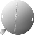 Fire Pit Lid Round 40 Inch Foldable Fire Pit Ring Snuff Cover 430 Stainless Steel Fire Pit Spark Screen Cover V952-GZZDSRSHPGZ40YC01V0
