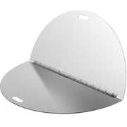 Fire Pit Lid Round 40 Inch Foldable Fire Pit Ring Snuff Cover 430 Stainless Steel Fire Pit Spark Screen Cover V952-GZZDSRSHPGZ40YC01V0