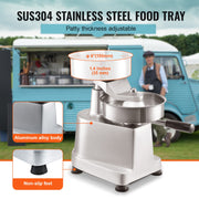 Commercial Burger Patty Maker, 150mm Hamburger Beef Patty Maker, Heavy Duty Food-Grade Stainless Steel Bowl V952-HBRBJYSZLBXGJU5I4V0