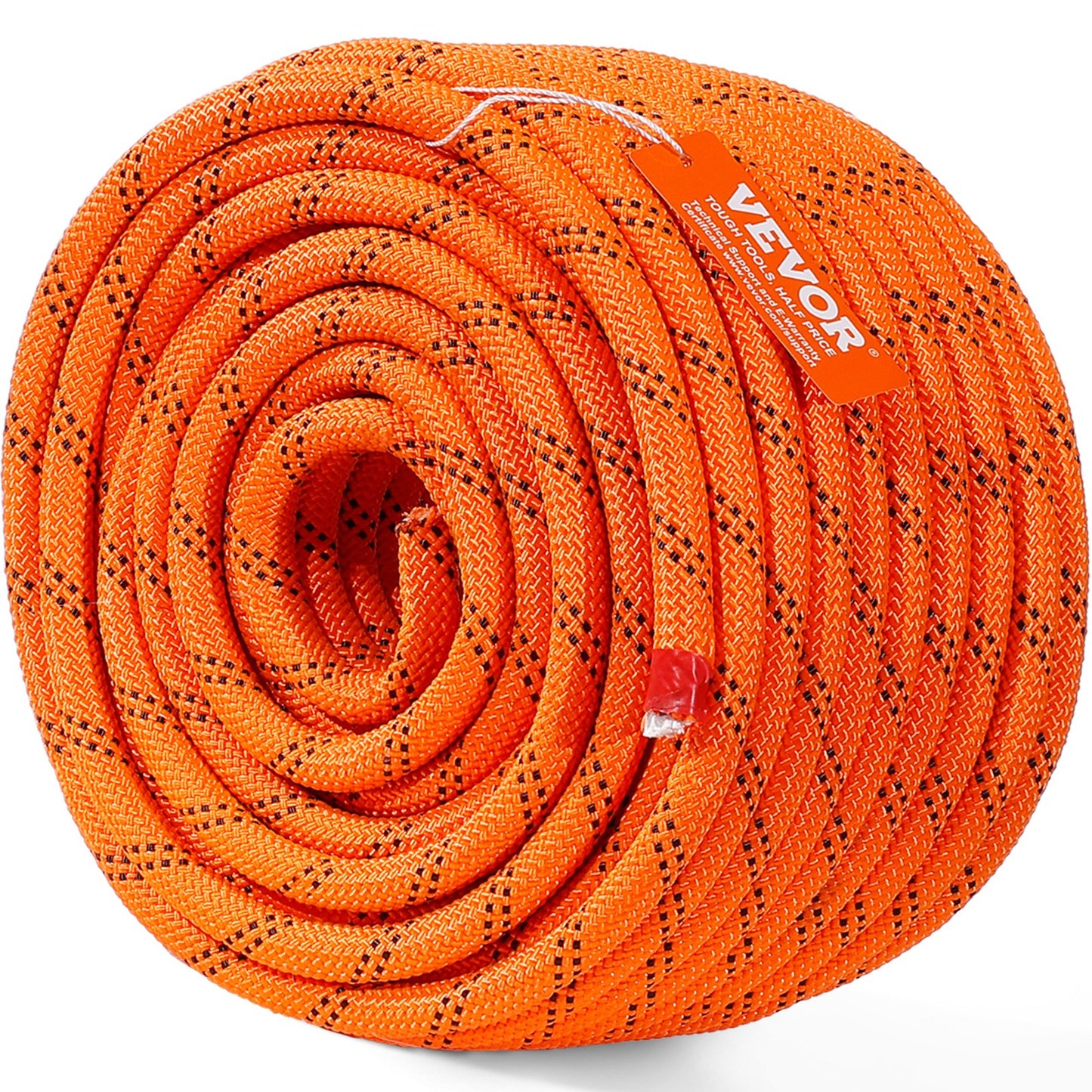 Double Braided Polyester Rope, 12.7 mm x 36.57 m, 48 Strands, 35.58kN Breaking Strength Outdoor Climbing V952-HCCLSDL12INCMEGKYV0