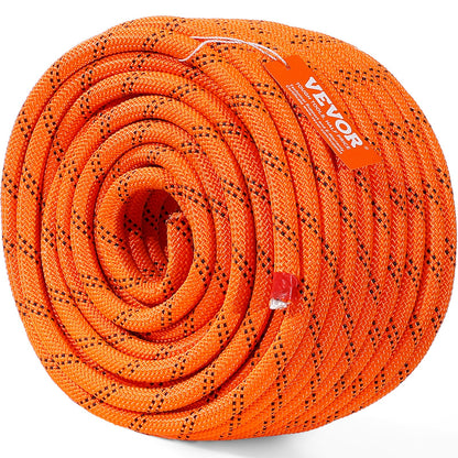 Double Braided Polyester Rope, 12.7 mm x 36.57 m, 48 Strands, 35.58kN Breaking Strength Outdoor Climbing V952-HCCLSDL12INCMEGKYV0