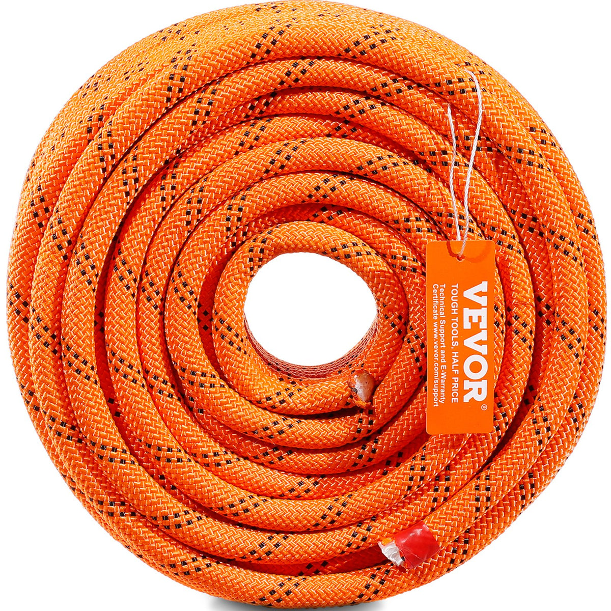Double Braided Polyester Rope, 12.7 mm x 36.57 m, 48 Strands, 35.58kN Breaking Strength Outdoor Climbing V952-HCCLSDL12INCMEGKYV0