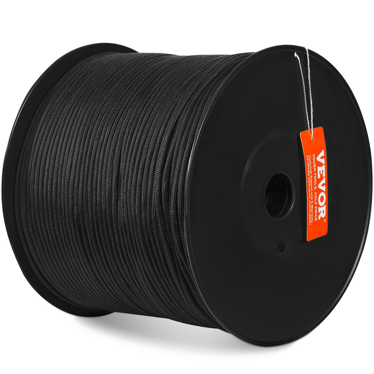 Braided Nylon Rope, 5 mm x 304.8 m, 32 Strands, 3.20kN Breaking Strength Outdoor Climbing Rope, Arborist Tree V952-HCCLSNL316INDUEVBV0