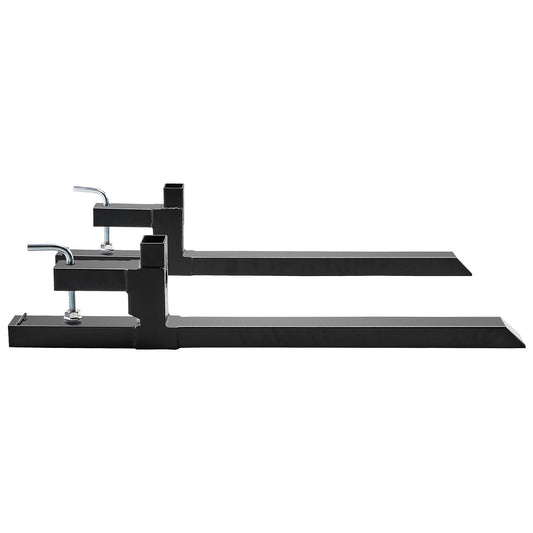 Pallet Forks, 907kg Capacity Clamp on Pallet Forks, 1090mm Tractor Bucket Forks, Heavy Duty Front Loader V952-HCF43INCH20005JCOV0