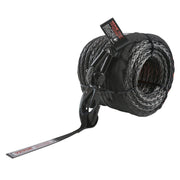 Synthetic Winch Rope, 9.5 mm x 30.5 m, 117.9 kN, Synthetic Winch Line Cable Rope with Protective Sleeve + V952-HCJPSJYX38IN93VS7V0