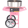 Commercial Cotton Candy Machine with Cart Sugar Floss Maker 1000W Party V952-HCMHTJFSWGZMWVJZKV3