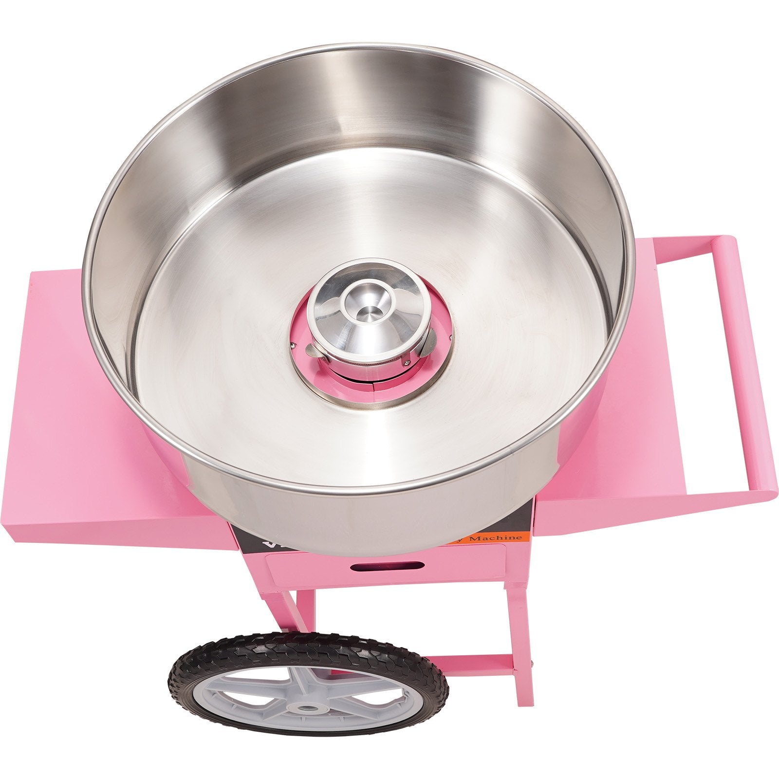 Commercial Cotton Candy Machine with Cart Sugar Floss Maker 1000W Party V952-HCMHTJFSWGZMWVJZKV3