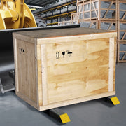 Pallet Forks, 907 kg Clamp on Pallet Forks, 1090 mm Total Length Tractor Bucket Forks with Adjustable V952-HCS43INCH20006W25V0