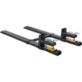Pallet Forks, 907 kg Clamp on Pallet Forks, 1490 mm Total Length Heavy Duty Pallet Forks with Adjustable V952-HCS60INCH400083LFV0