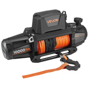 Electric Winch, 4500 kg Load Capacity, 12V DC Truck Winch with 8.9 mm x 27.4 m Synthetic Rope, Wireless & V952-HCSDDJP100008DXYL001V9