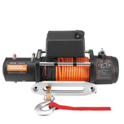 Electric Winch, 5400 kg Load Capacity, 12V DC Truck Winch with 9.1 mm x 23 m Synthetic Rope, Wireless & Wired V952-HCSDDJP120000Z8JO001V9