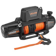 Electric Winch, 5400 kg Load Capacity, 12V DC Truck Winch with 9.5 mm x 28 m Synthetic Rope, Wireless & Wired V952-HCSDDJP12000QOPIX001V9