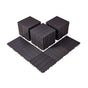 Interlocking Deck Tiles 54 Pack 12"x12" Waterproof for Porch Dark Brown V952-HDDBSL4TBTSZUY2L8V0
