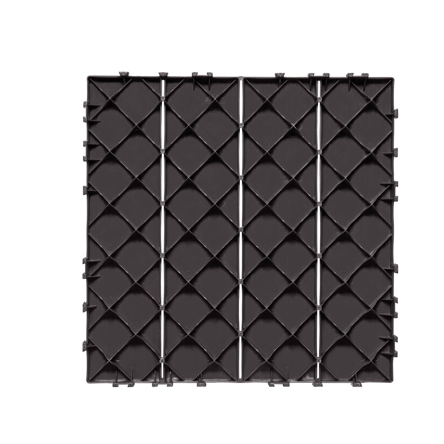Interlocking Deck Tiles 54 Pack 12"x12" Waterproof for Porch Dark Brown V952-HDDBSL4TBTSZUY2L8V0