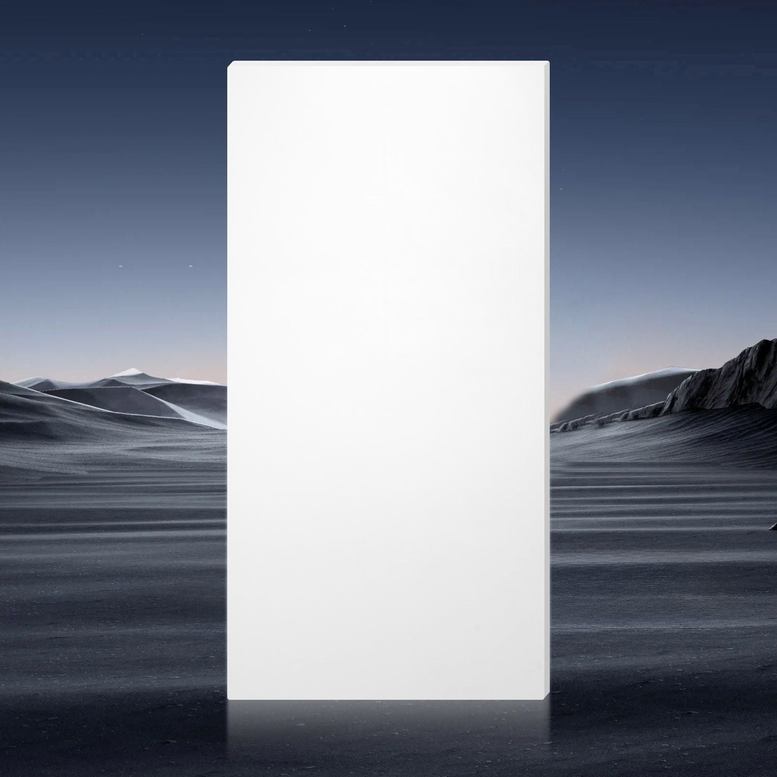 HDPE Plastic Sheet Board, 1 Pack High Density Polyethylene Sheet Plastic Panel, 610 x 1219 mm 13 mm Thick V952-HDPESLBHDPE212XD1V0