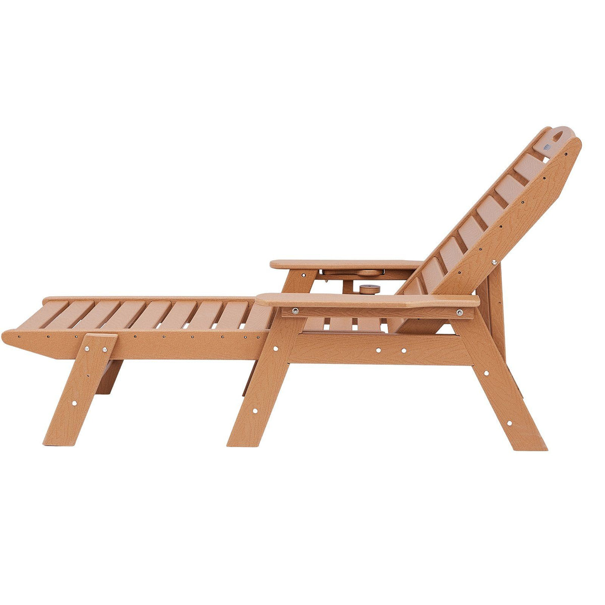 Chaise Lounge Chair, 181 kg Weight Capacity, 6 Positions Adjustable Patio Lounge Chair, Outdoor HDPE Lounge V952-HDPESLTYGDTYYCZAV001V0