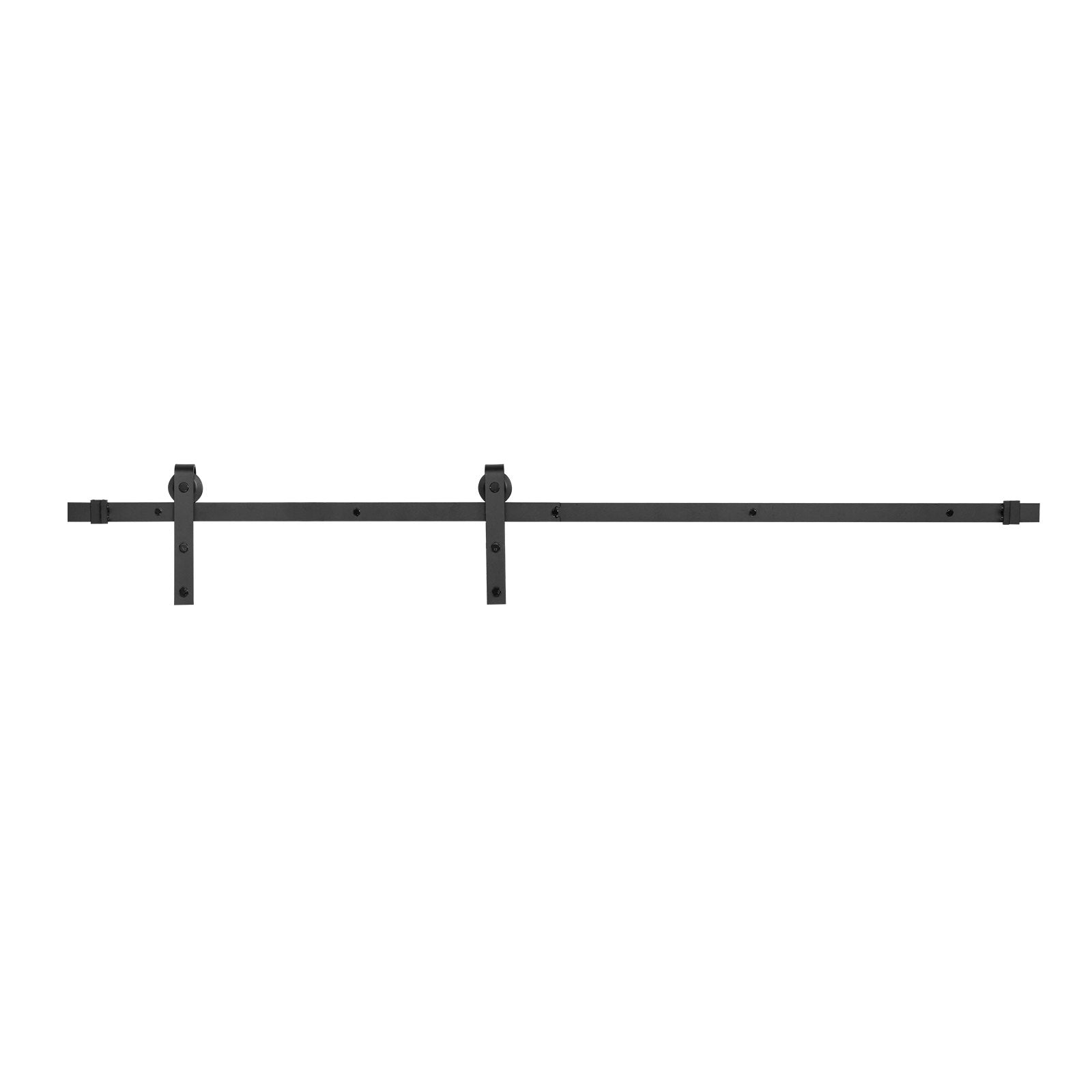 1830 mm Sliding Barn Door Hardware Kit for Single Sliding Barn Door Black V952-HDSMDGDGDM2D9TRAQ001V0