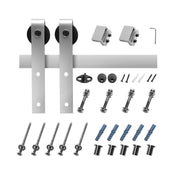 5FT Sliding Barn Door Hardware Kit, 330 LBS Weight Capacity, Compatible with 30 Inches Max Width & 1-3/8 to V952-HDSMDGDGDM2DHV9QG001V0