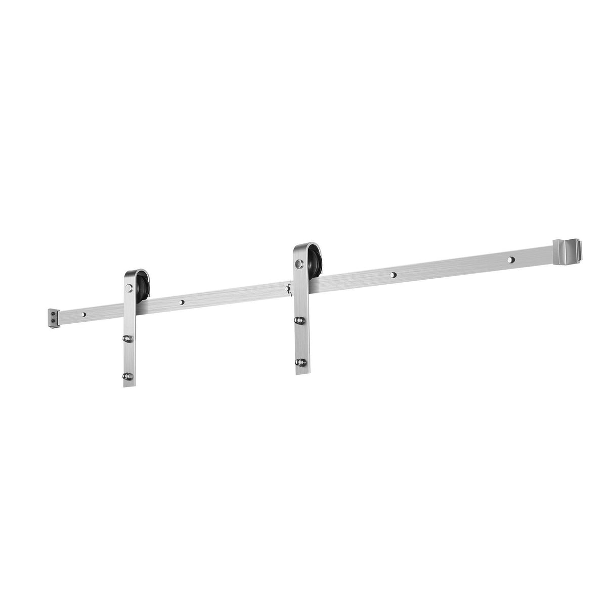 5FT Sliding Barn Door Hardware Kit, 330 LBS Weight Capacity, Compatible with 30 Inches Max Width & 1-3/8 to V952-HDSMDGDGDM2DHV9QG001V0