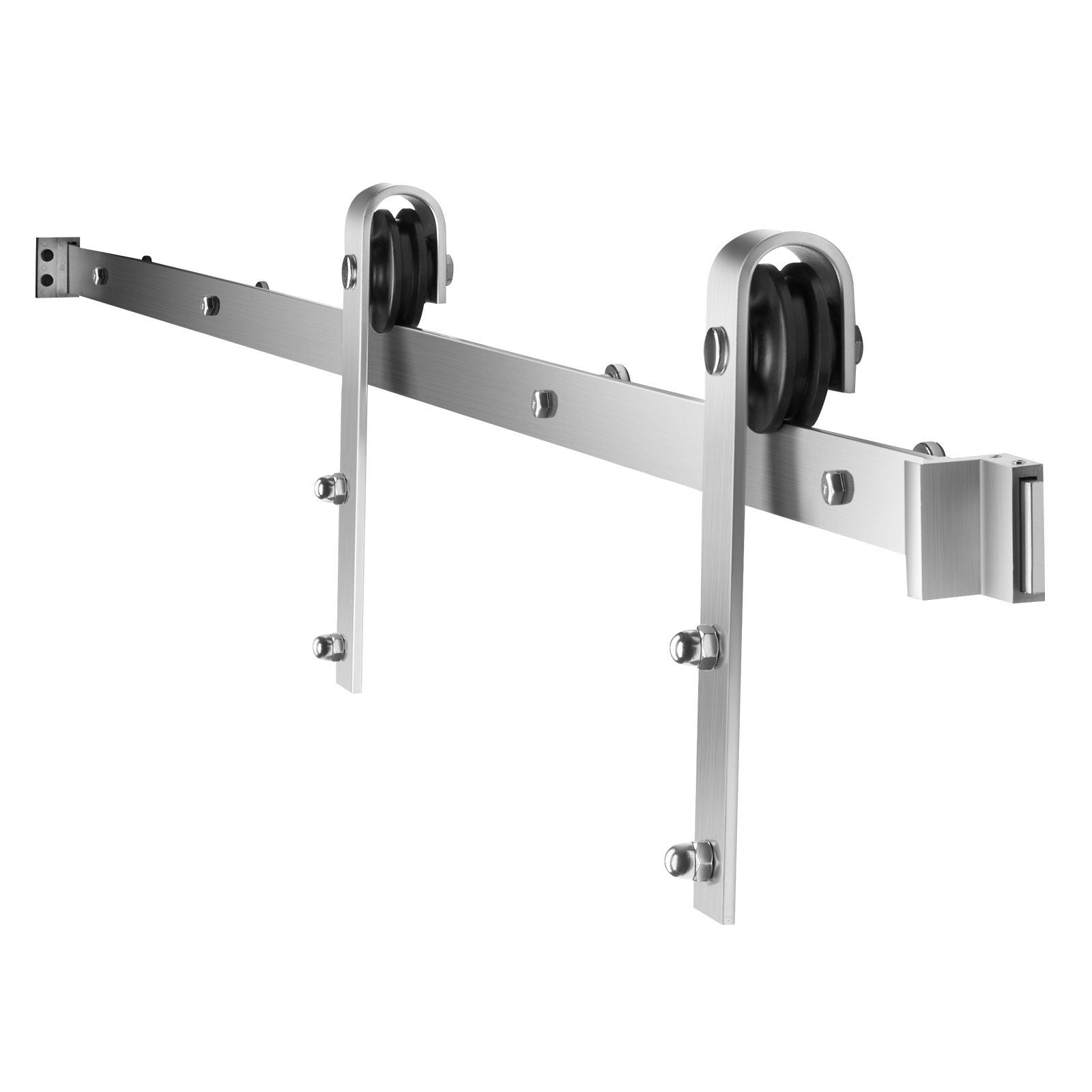 6FT Sliding Barn Door Hardware Kit, 330 LBS Weight Capacity, Compatible with 36 Inches Max Width & 1-3/8 to V952-HDSMDGDGDM2DY1WVM001V0
