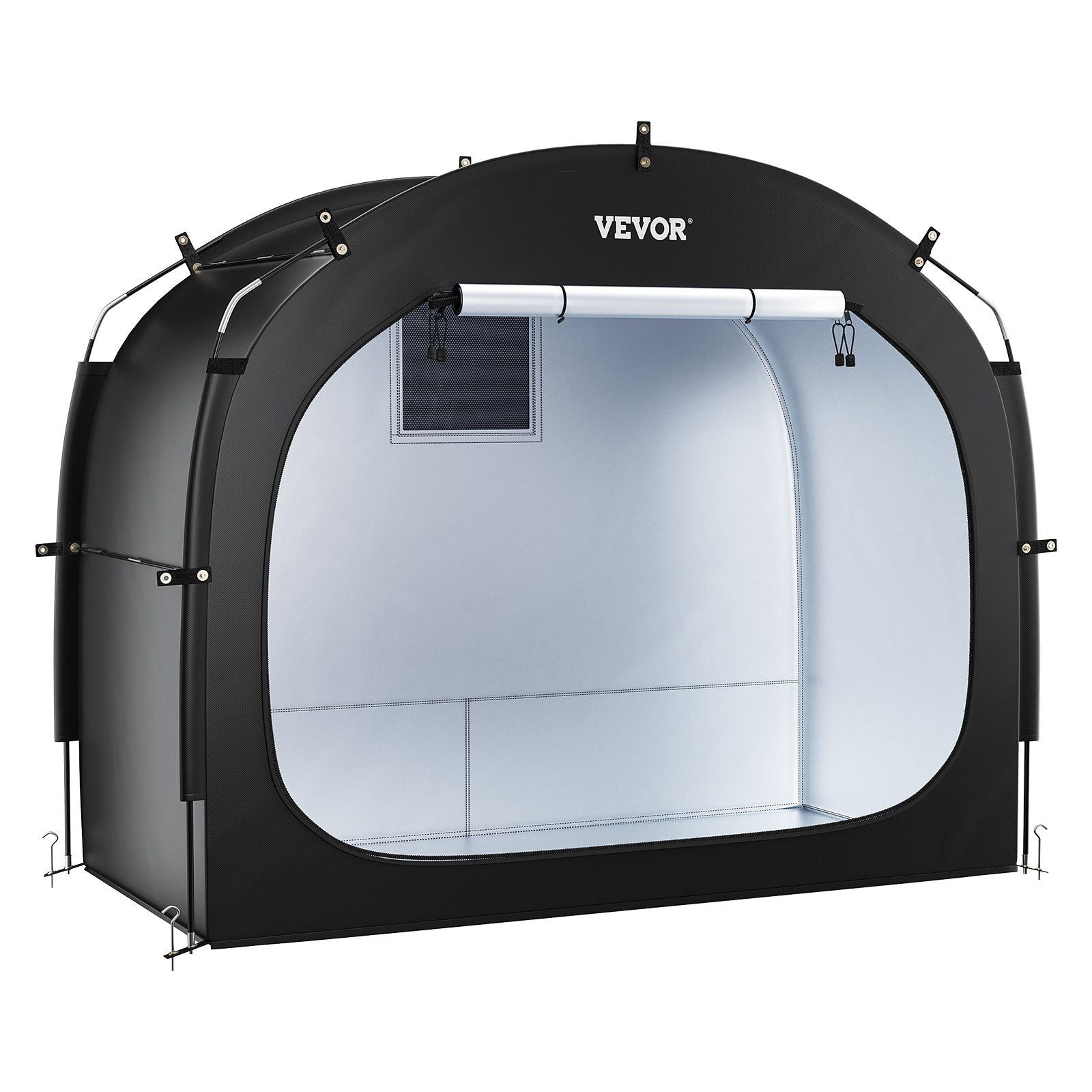 Bike Storage Tent, 3 to 4 Bikes, Outdoor Spacious Bike Storage Tent with Ventilated Window, Waterproof V952-HDZXCP56664FUISQ9V0