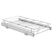 Pull Out Cabinet Under Sink Organizer 11 x 21 Inch Wire Drawer Basket V952-HG111W21D315HPXRLV0
