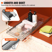 Pull Out Cabinet Under Sink Organizer 11 x 21 Inch Wire Drawer Basket V952-HG111W21D315HPXRLV0
