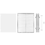 18.5"Wx21"Dx3.5"H Pull Out Cabinet Organizer, Heavy Duty Slide Out Pantry Shelves, Steel Roll Out Drawers, V952-HG117W21D315HVZFIV0