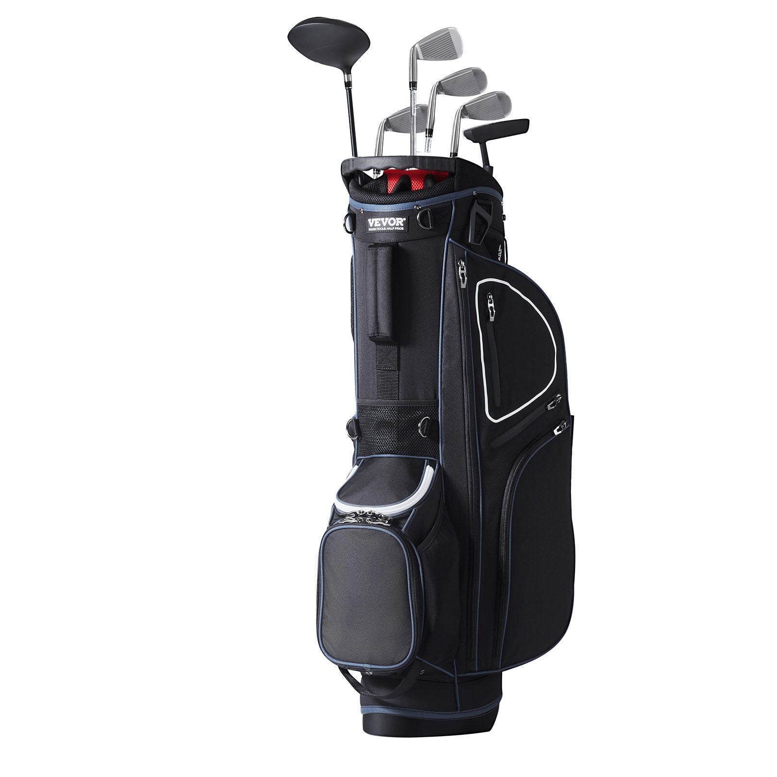 Golf Cart Bag with 14 Way Organizer Divider Top, 35" 11 Pockets Premium Cart Bag with Stand, Durable Golf V952-HHBHHB36YC10TEZZLV0