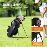 Golf Cart Bag with 14 Way Organizer Divider Top, 35" 11 Pockets Premium Cart Bag with Stand, Durable Golf V952-HHBHHB36YC10TEZZLV0