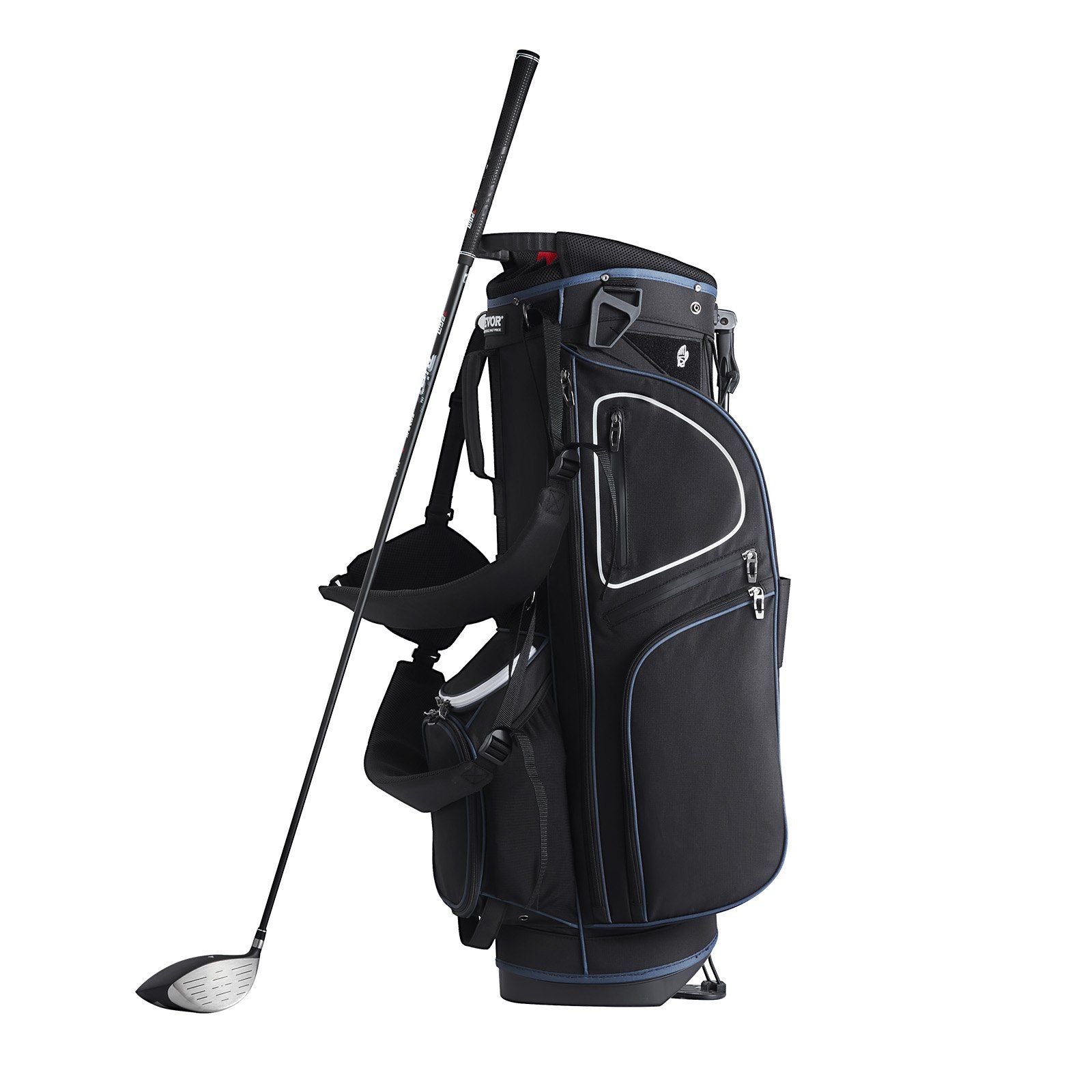 Golf Cart Bag with 14 Way Organizer Divider Top, 35" 11 Pockets Premium Cart Bag with Stand, Durable Golf V952-HHBHHB36YC10TEZZLV0