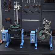 Rotary Welding Positioner 30KG, 0-90 degrees Welding Positioning Turntable Table 1-12RPM 80W, with 12.4 Inch V952-HJBWJX30KG80ONXXLV3
