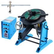 Rotary Welding Positioner 30KG, 0-90 degrees Welding Positioning Turntable Table 1-12RPM 80W, with 12.4 Inch V952-HJBWJX30KG80ONXXLV3