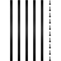 Deck Balusters, 16 Pack Metal Deck Spindles, 29.5""x1"" Staircase Baluster with Screws, Aluminum Alloy Deck V952-HJLGY29.5*115VCRKV0