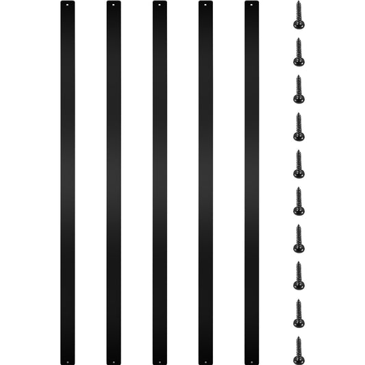 Deck Balusters, 16 Pack Metal Deck Spindles, 29.5""x1"" Staircase Baluster with Screws, Aluminum Alloy Deck V952-HJLGY29.5*115VCRKV0