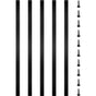 Deck Balusters, 16 Pack Metal Deck Spindles, 29.5""x1"" Staircase Baluster with Screws, Aluminum Alloy Deck V952-HJLGY29.5*115VCRKV0