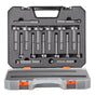 Forstner Bit Set, 16 Pcs Forstner Drill Bits Set, 1/4" to 1-5/8", Carbon Steel, with Universal Round Shank, V952-HJMGPYZCSJT162UVBV0