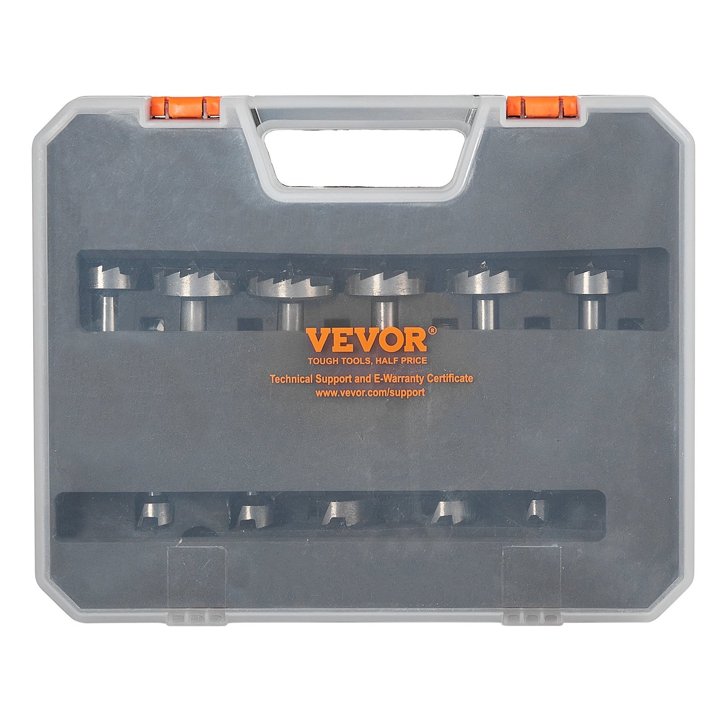 Forstner Bit Set, 16 Pcs Forstner Drill Bits Set, 1/4" to 1-5/8", Carbon Steel, with Universal Round Shank, V952-HJMGPYZCSJT162UVBV0