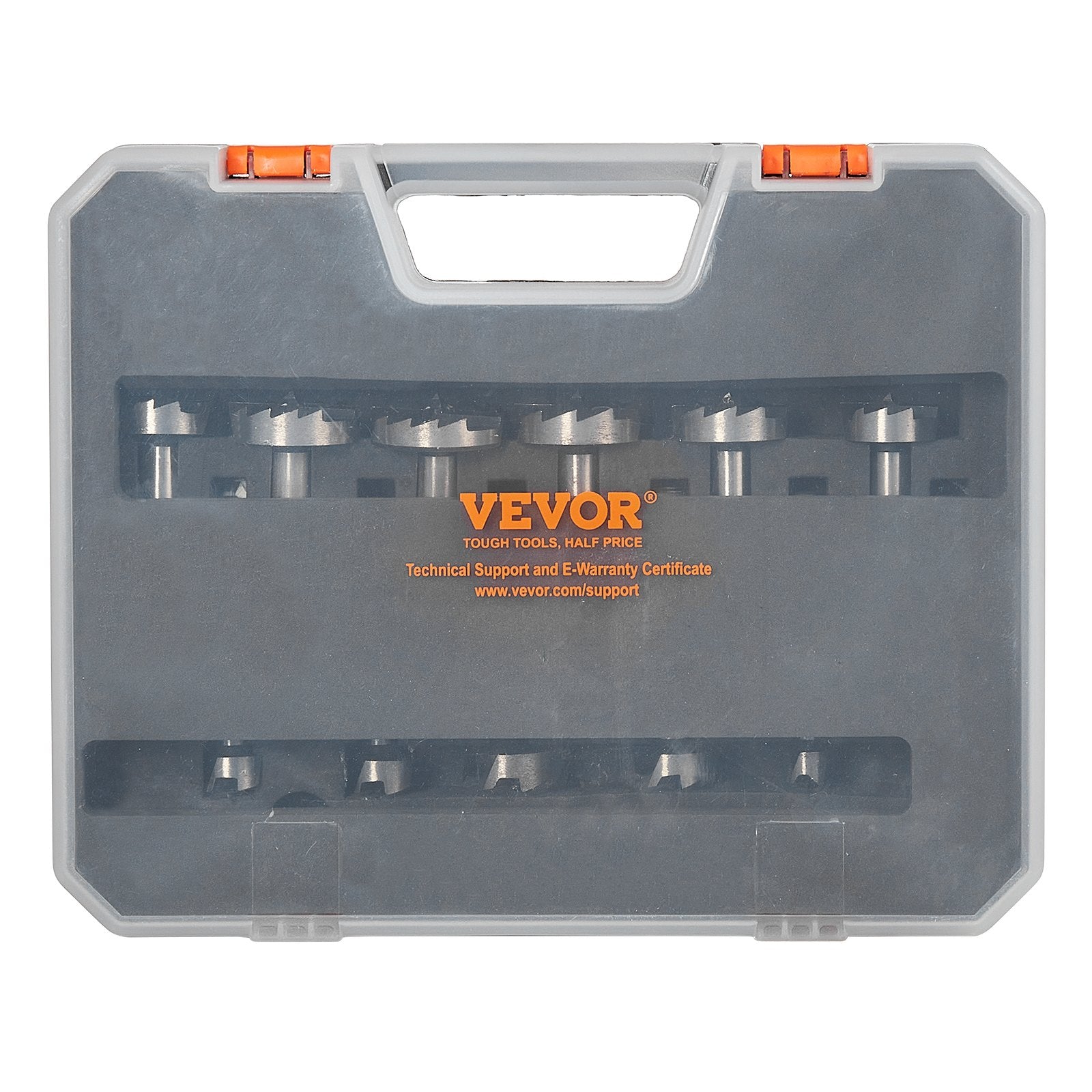 Forstner Bit Set, 16 Pcs Forstner Drill Bits Set, 1/4" to 1-5/8", Carbon Steel, with Universal Round Shank, V952-HJMGPYZCSJT162UVBV0