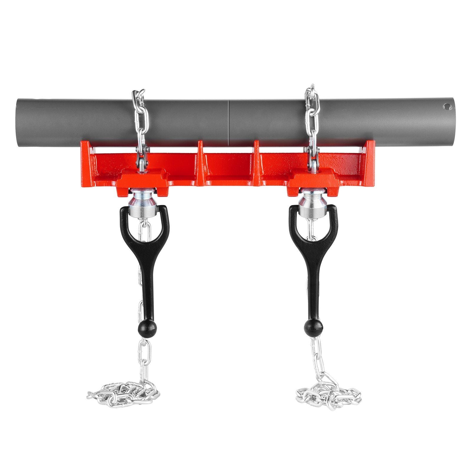 Pipe Welding Vise, 1/2 to 8-inch Pipe Welding Clamp with Dual Chains & Crank Handles, Heavy-Duty Cast Iron V952-HJQ128INCHHSADNZKV0