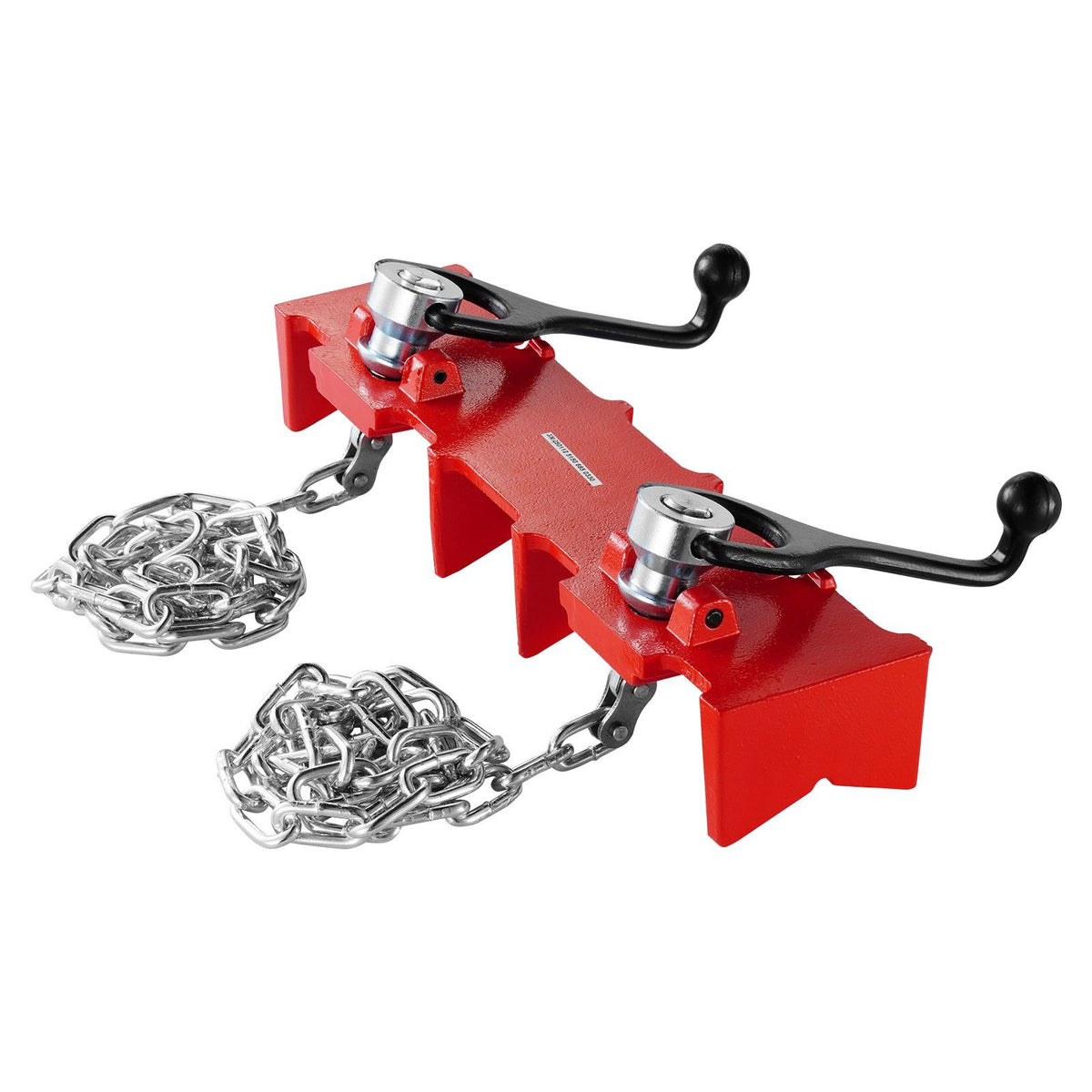 Pipe Welding Vise, 1/2 to 8-inch Pipe Welding Clamp with Dual Chains & Crank Handles, Heavy-Duty Cast Iron V952-HJQ128INCHHSADNZKV0