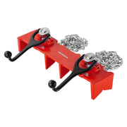 Pipe Welding Vise, 1/2 to 8-inch Pipe Welding Clamp with Dual Chains & Crank Handles, Heavy-Duty Cast Iron V952-HJQ128INCHHSADNZKV0