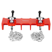 Pipe Welding Vise, 1/2 to 8-inch Pipe Welding Clamp with Dual Chains & Crank Handles, Heavy-Duty Cast Iron V952-HJQ128INCHHSADNZKV0