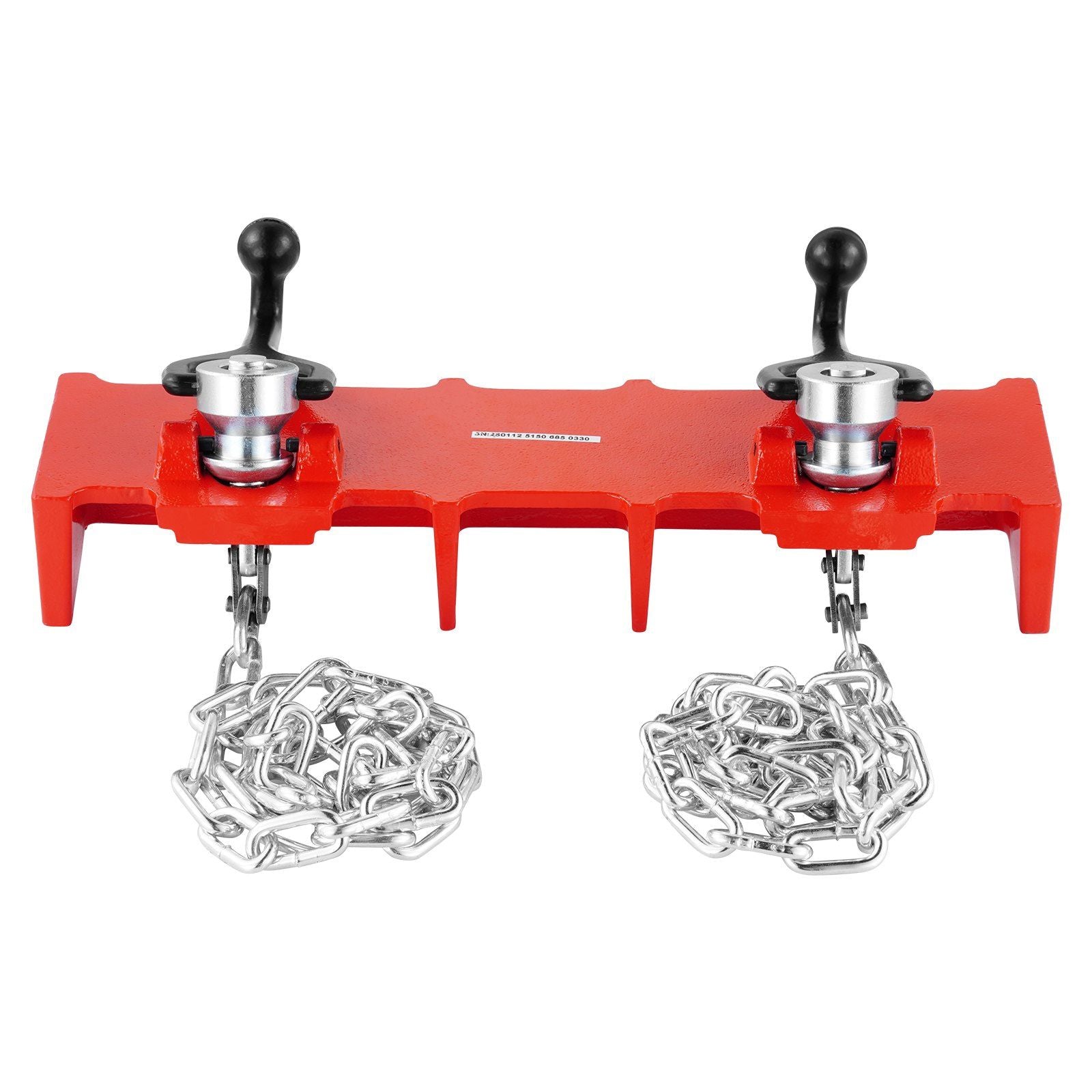 Pipe Welding Vise, 1/2 to 8-inch Pipe Welding Clamp with Dual Chains & Crank Handles, Heavy-Duty Cast Iron V952-HJQ128INCHHSADNZKV0