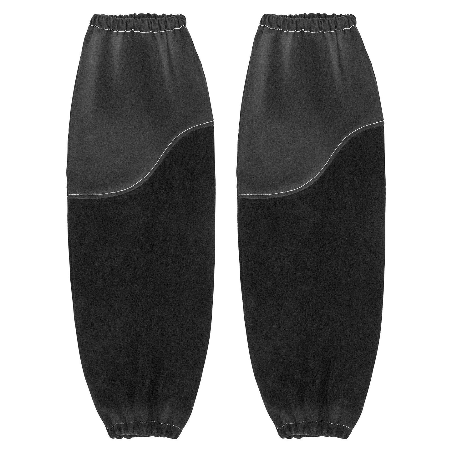 Flame Resistant Welding Work Sleeves, Heavy Duty Cowhide Leather & FR Cotton Arm Protection Sleeves for Men V952-HJTXTXNPCMCP9M0S6001V0
