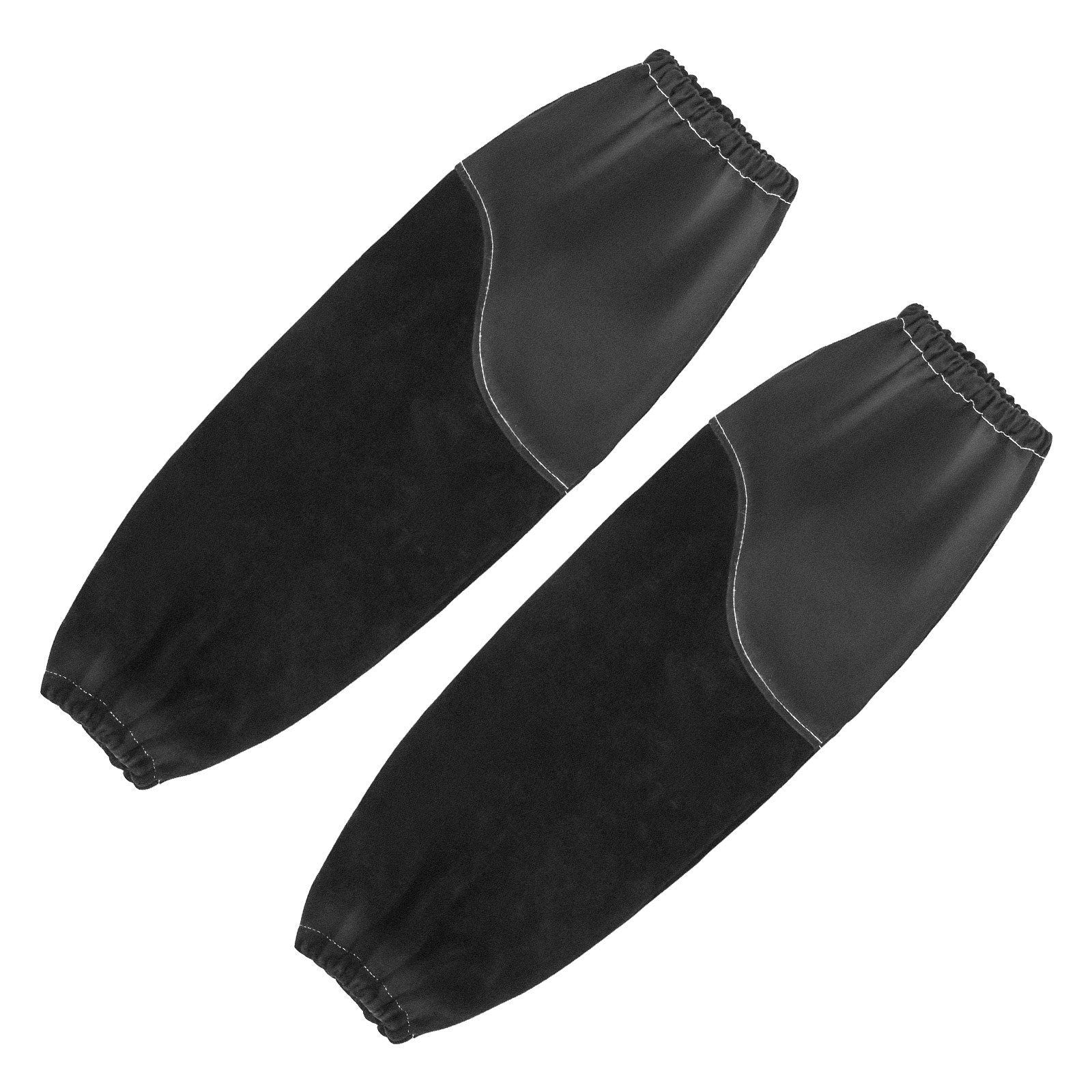 Flame Resistant Welding Work Sleeves, Heavy Duty Cowhide Leather & FR Cotton Arm Protection Sleeves for Men V952-HJTXTXNPCMCP9M0S6001V0