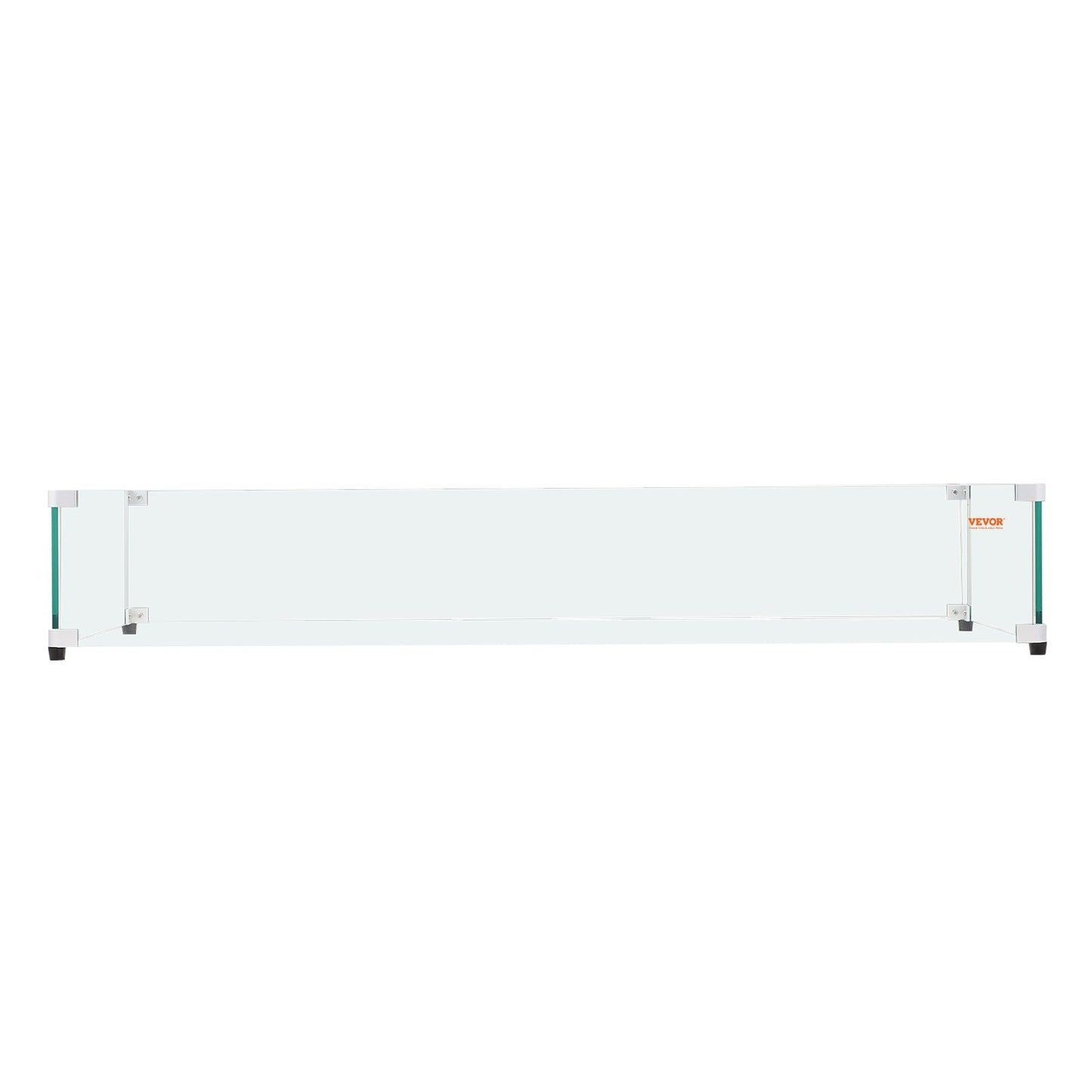 Glass Wind Guard for Rectangular Fire Pit Table 924 x 417 x 191 mm, 8mm Thick and Sturdy Tempered Glass Panel V952-HKFFZGHBLZFX8O552V0
