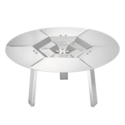 Fire Pit Heat Deflector for Solo Stove Ranger, 508 mm Round for Wood Burning Fire Pit, 304 Stainless Steel V952-HKGRZYX20YC0WHO09001V0