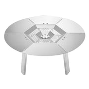 Fire Pit Heat Deflector for Solo Stove Ranger, 508 mm Round for Wood Burning Fire Pit, 304 Stainless Steel V952-HKGRZYX20YC0WHO09001V0
